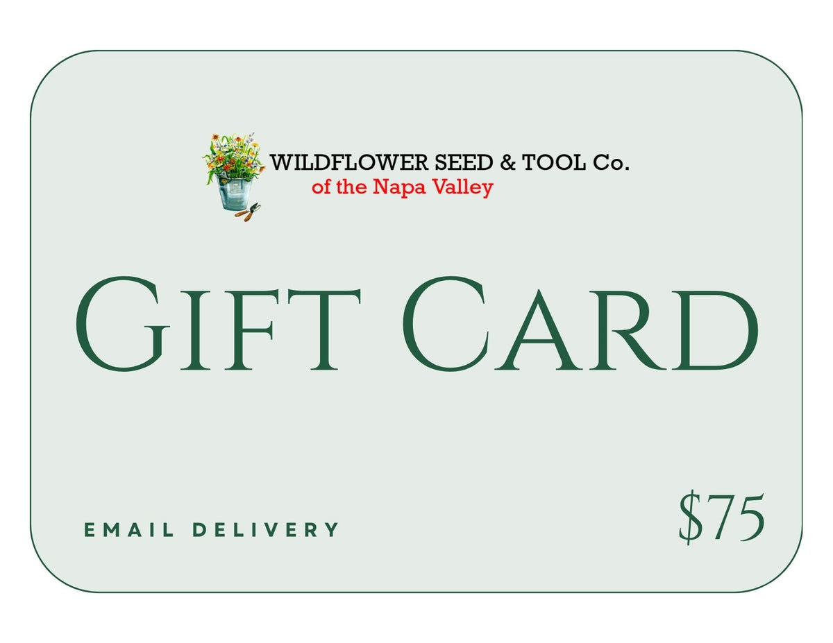 the wildflower seed and tool company Gift Card