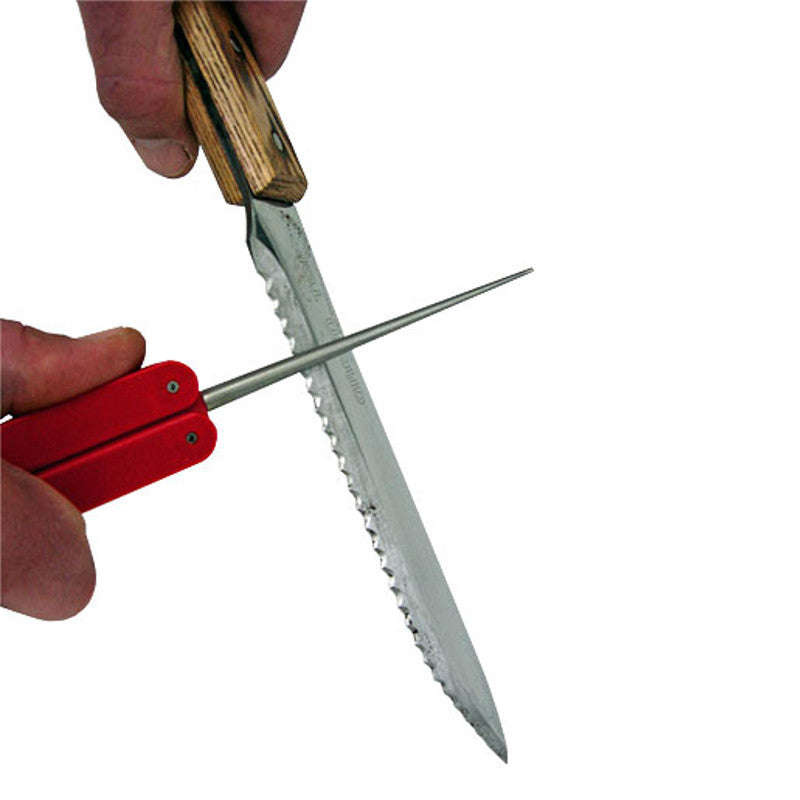 Sharpening Serrated Knives